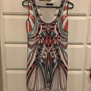 Nasty gal beaded party dress